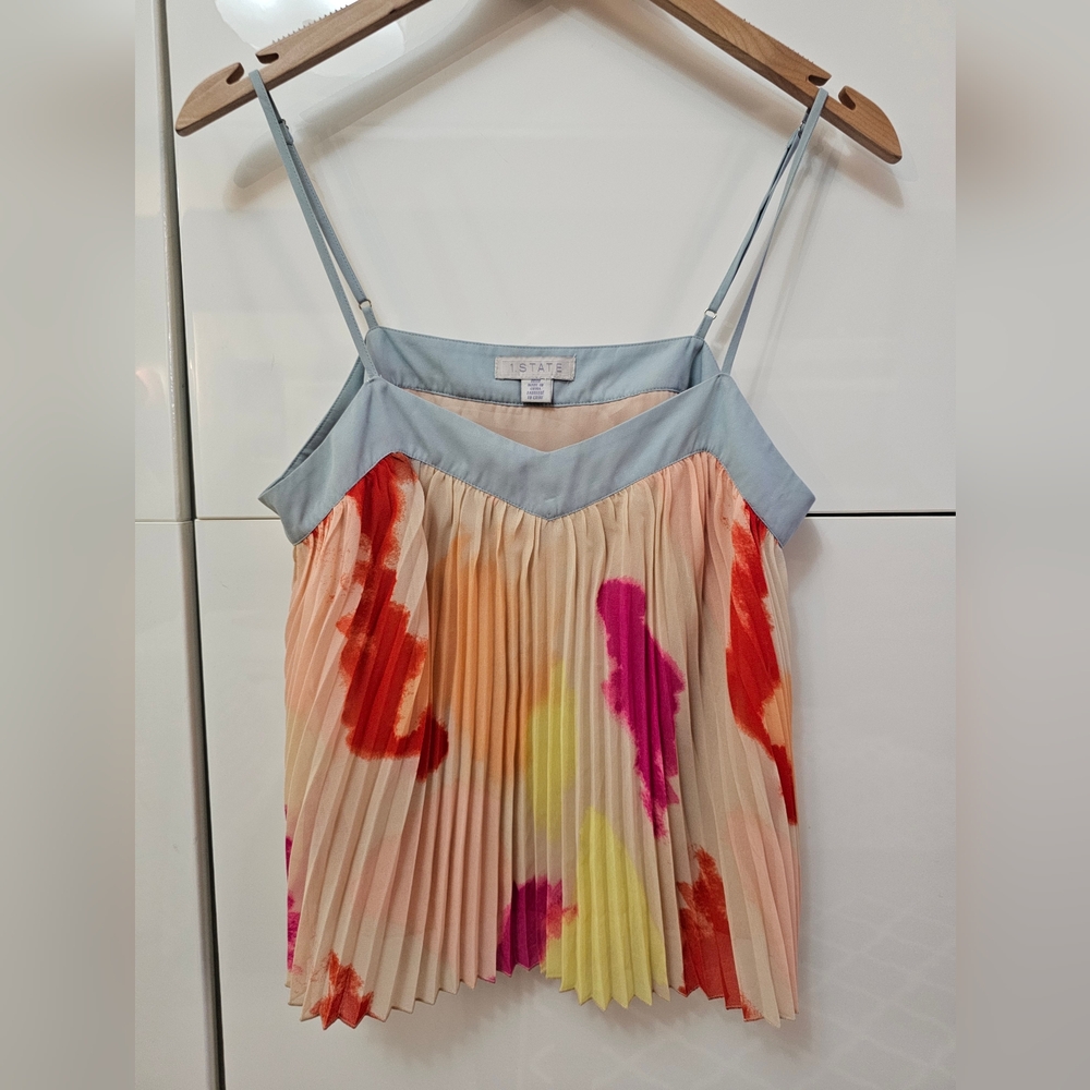 1. State Watercolor Camisole Top - Picture 6 of 12